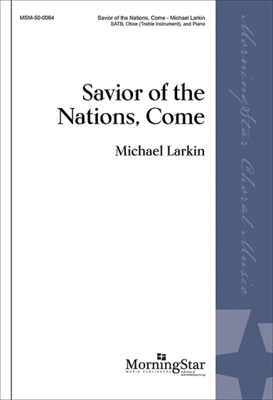 Savior of the Nations, Come (Choral Score)