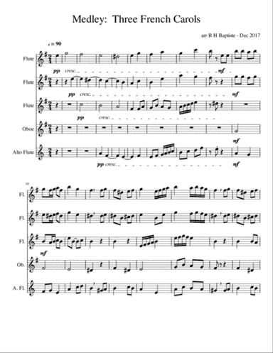 Medley - Three French Carols
