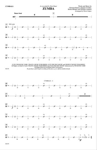Zumba: Cymbals
