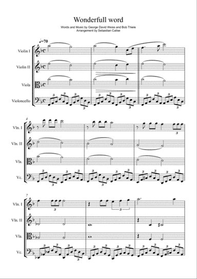 What A Wonderful World