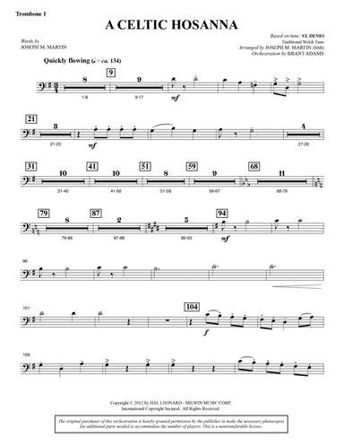 A Celtic Hosanna - Trombone 1