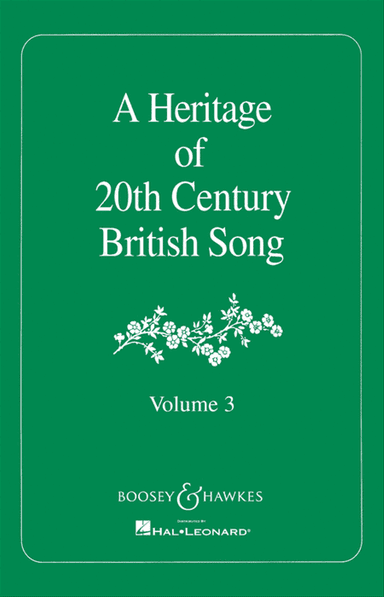 A Heritage of 20th Century British Song