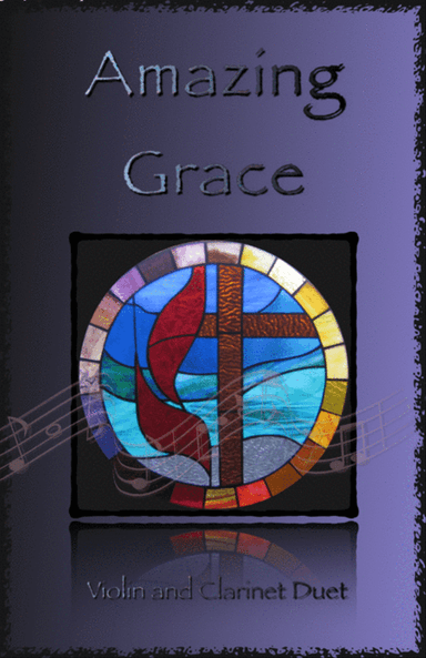 Amazing Grace, Gospel style for Violin and Clarinet Duet