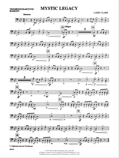Mystic Legacy: 1st Trombone