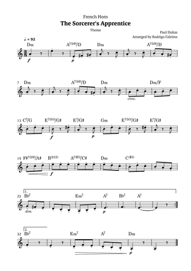 The Sorcerer's Apprentice theme