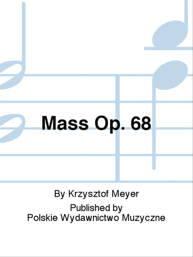 Mass Op. 68