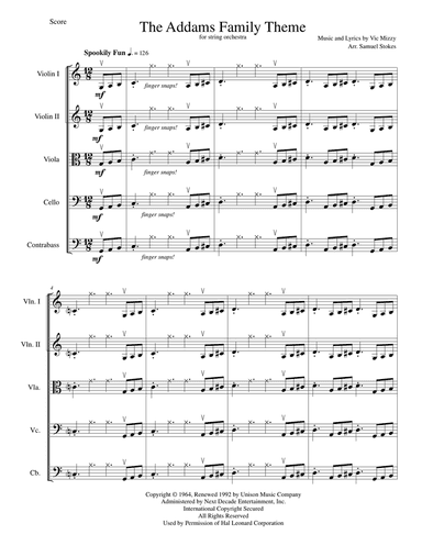 The Addams Family Theme