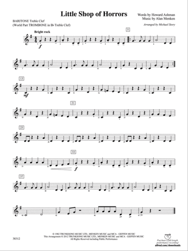 Little Shop of Horrors: Baritone T.C.