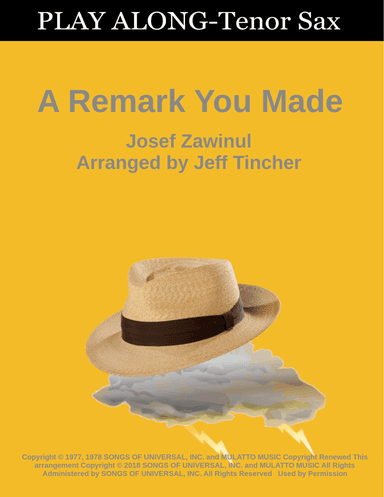 A Remark You Made