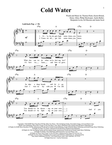 Cold Water (feat. Justin Bieber and MØ)