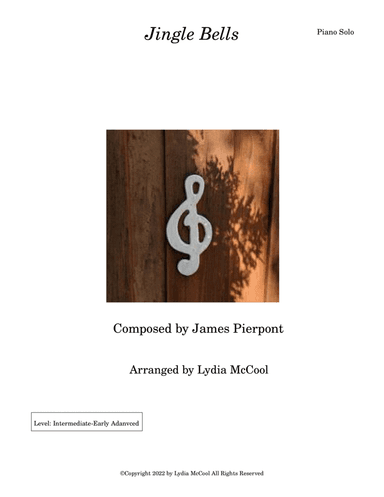 Jingle Bells (Late Intermediate-Early advanced piano solo)