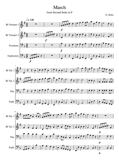 March - Second Suite in F