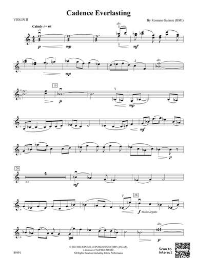 Cadence Everlasting: 2nd Violin