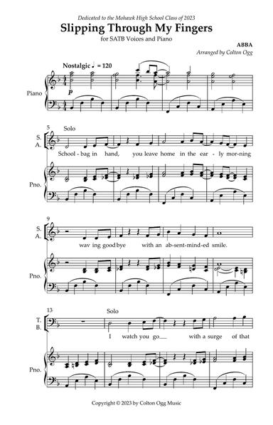 Slipping Through My Fingers