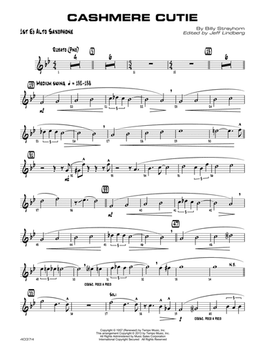 Cashmere Cutie - 1st Eb Alto Saxophone