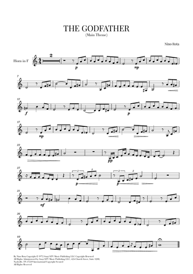 The Godfather (main Theme)