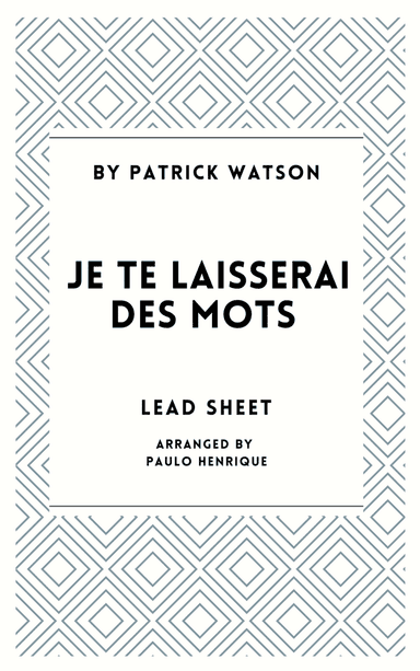 Je Te Laisserai Des Mots