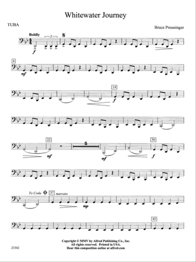 White Water Journey: Tuba