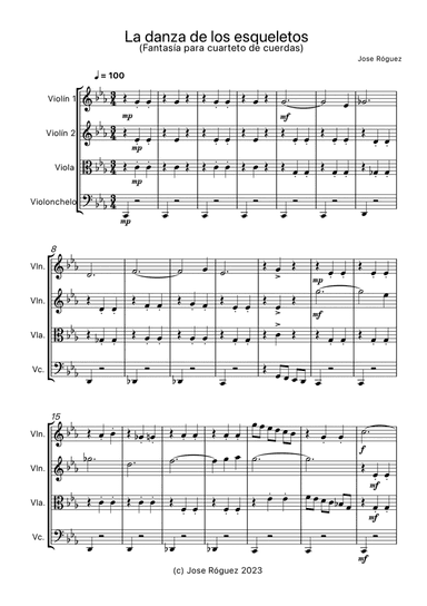La danza de los esqueletos