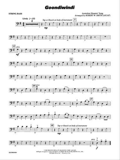 Goondiwindi: String Bass