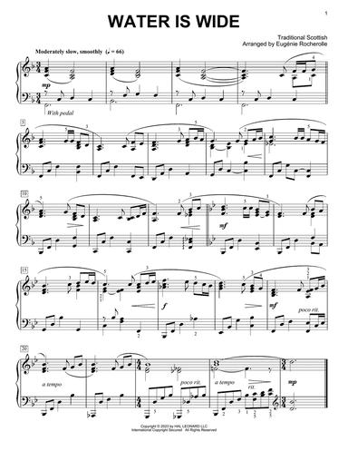 Water Is Wide (arr. Eugénie Rocherolle)