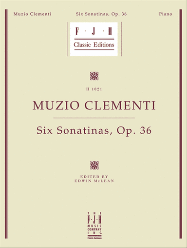 Muzio Clementi-Six Sonatinas Op. 36