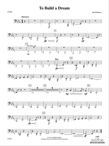 To Build a Dream: Tuba