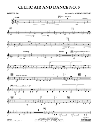 Celtic Air and Dance No. 5 - Baritone T.C.