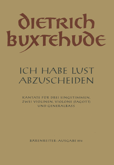 Ich habe Lust abzuscheiden BuxWV 46