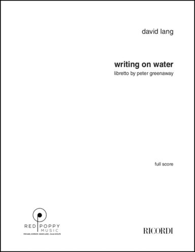 writing on water