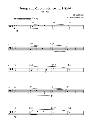 Pomp and Circumstance no. 1 (Trio)