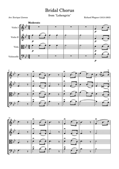 Wagner - Bridal Chorus (Wedding March) from Lohengrin