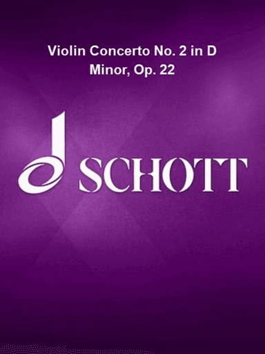 Violin Concerto No. 2 in D Minor, Op. 22