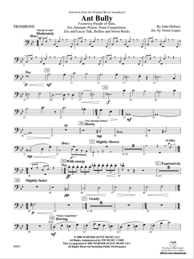 The Ant Bully: 1st Trombone