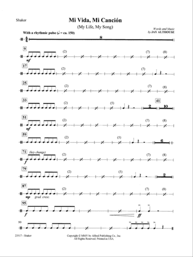 Mi Vida, Mi Canción (My Life, My Song): Solo Horn