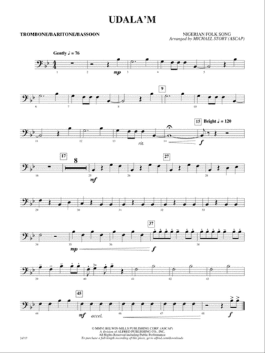 Udala'm: 1st Trombone