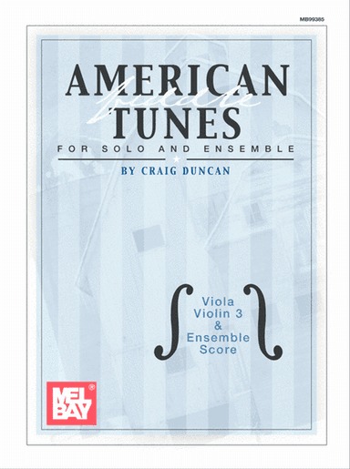 American Fiddle Tunes for Solo & Ensemble-Viola,Score Violin 3