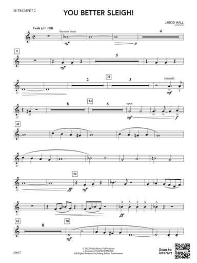 You Better Sleigh!: 2nd B-flat Trumpet