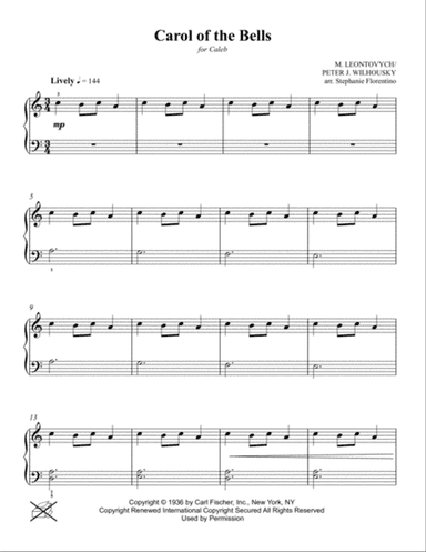 Carol Of The Bells