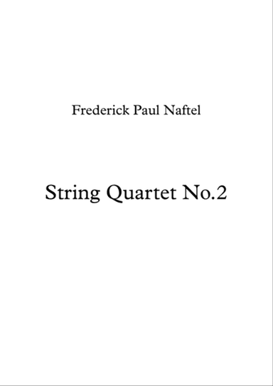 String Quartet No.2
