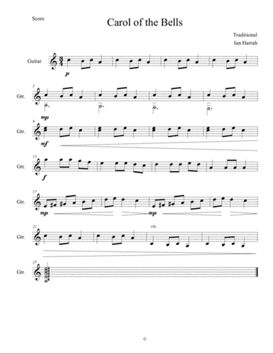 Carol Of The Bells