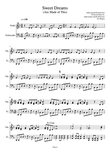 Sweet Dreams (Are Made Of This)