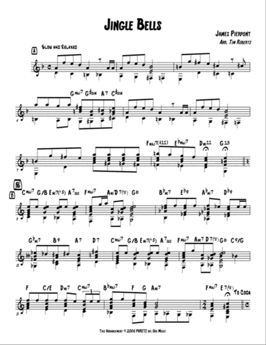 Jingle Bells - Guitar Solo