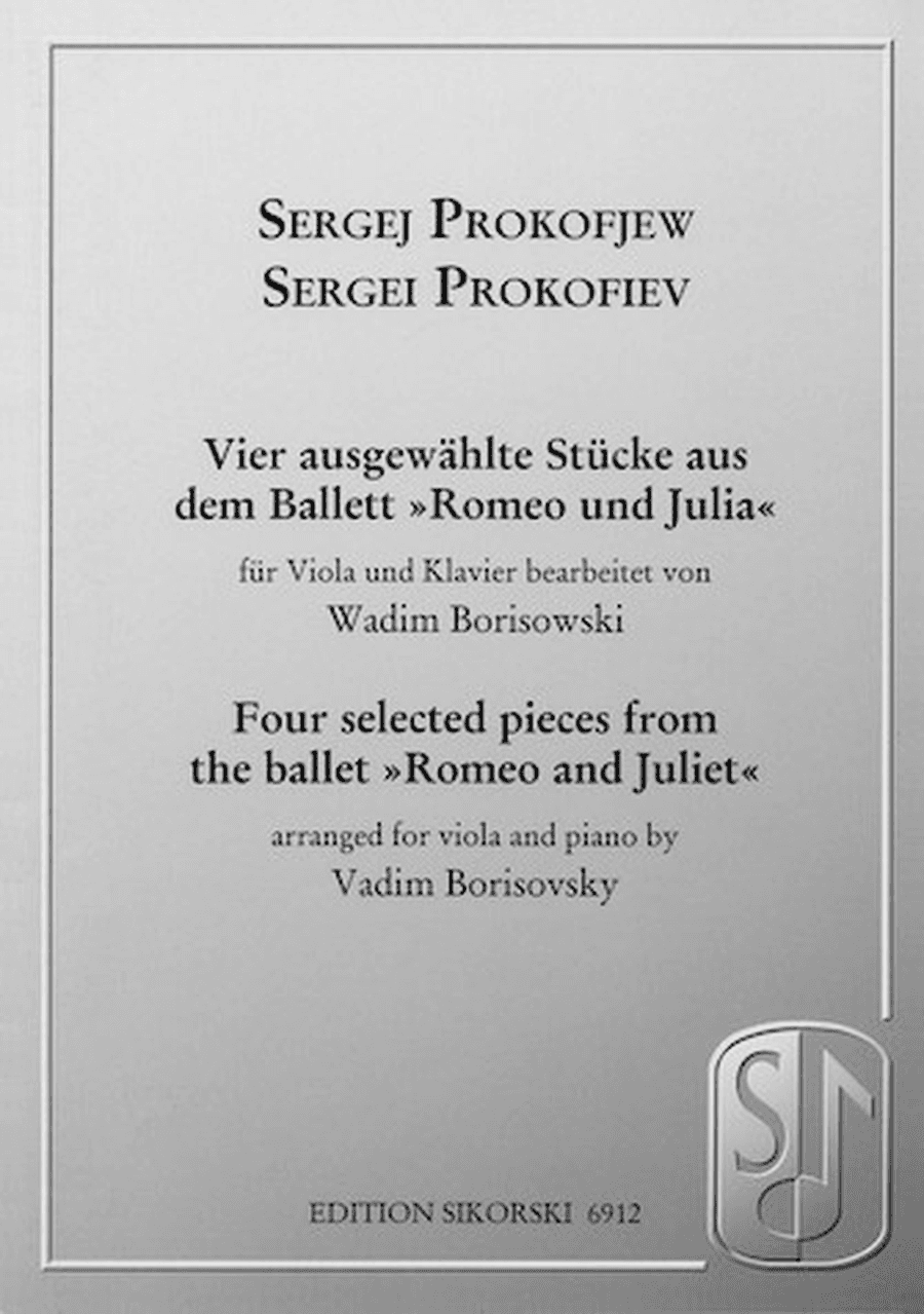 Sergei Prokofiev - Four Selected Pieces from the Ballet Romeo and Juliet