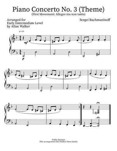 Piano Concert No. 3 (Theme)