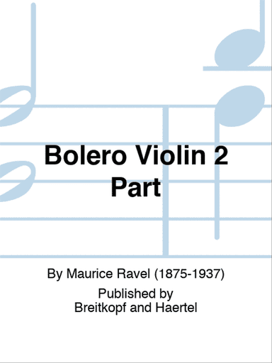 Bolero Violin 2 Part