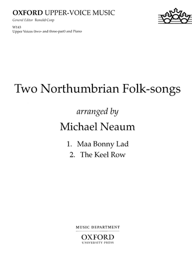 Two Northumbrian Folk-songs