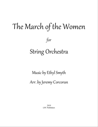 March of the Women for String Orchestra