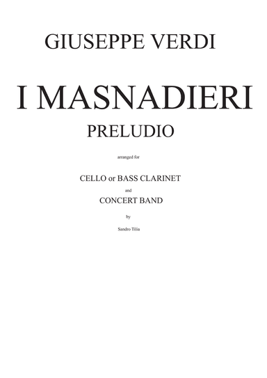 Giuseppe Verdi "I Masnadieri"-Preludio