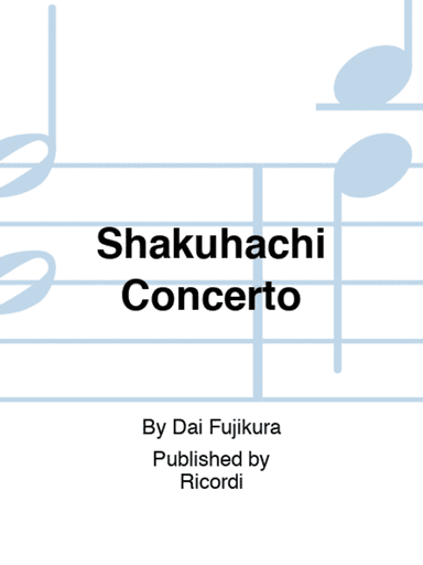 Shakuhachi Concerto